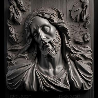 3D model st jesus (STL)